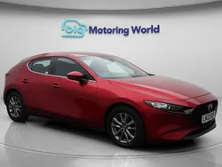 Red Used 2022 Mazda 3 Hatchback | £17,700 (Fair price)