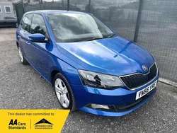Blue Used 2016 Skoda Fabia SE L Hatchback | £4,395 (Good price)