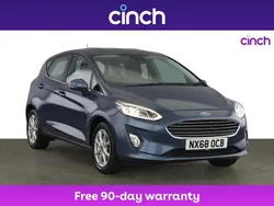 Blue Used 2018 Ford Fiesta Zetec Hatchback | £8,499 (Fair price)