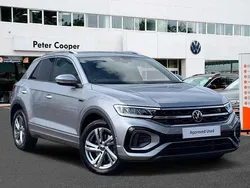 Silver Used 2022 VW T-Roc R-line SUV | £20,991 (Fair price)