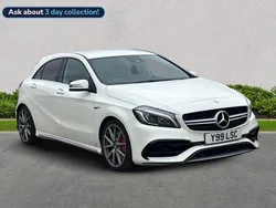 White Used 2017 Mercedes A45 AMG Hatchback | £18,349 (Super price)
