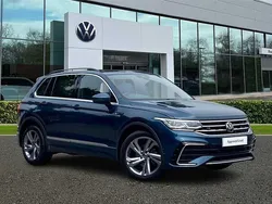 Blue Used 2023 VW Tiguan R-line Edition SUV | £28,993 (Fair price)