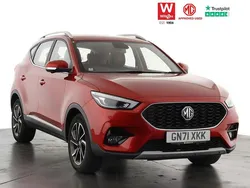 Red Used 2021 MG ZS Exclusive Sedan | £12,995 (Fair price)