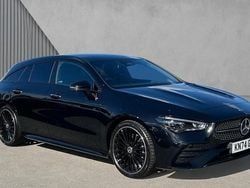 Black Used 2024 Mercedes CLA220 AMG Line Premium Plus Sedan | £32,480 (A bit pricey)