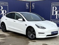 White Used 2023 Tesla Model 3 Long Range RWD Sedan | £24,499 (A bit pricey)