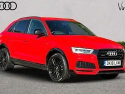 Red Used 2018 Audi Q3 Black Edition SUV | £15,700 (Good price)