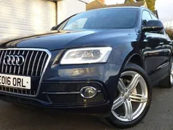Blue Used 2016 Audi Q5 S-line plus SUV | £11,999 (A bit pricey)