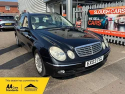 Black Used 2003 Mercedes E240 Elegance Estate | £1,495
