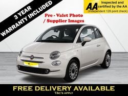 White Used 2021 Fiat 500 Dolcevita Hatchback | £10,495 (Fair price)