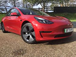 Red Used 2021 Tesla Model 3 Long Range AWD Sedan | £21,490 (A bit pricey)