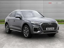 Grey Used 2022 Audi Q5 Sportback S-Line SUV | £34,290 (Fair price)