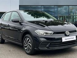 Deep black pearl Used 2024 VW Polo Life Hatchback | £19,201 (Fair price)