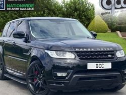 Santorini black metallic Used 2015 Land Rover Range Rover Sport Autobiography Dynamic SUV | £19,950 (Fair price)