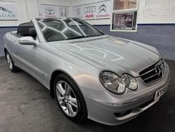 Silver Used 2006 Mercedes CLK200 Avantgarde Cabriolet | £2,995 (Fair price)