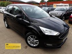 Black Used 2017 Ford C-MAX Zetec MPV | £4,290 (Good price)