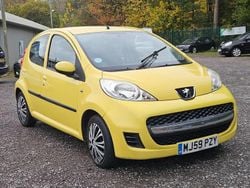 Yellow Used 2009 Peugeot 107 Hatchback | £695 (Fair price)