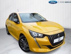 Metallic faro yellow Used 2022 Peugeot 208 Active Premium Hatchback | £13,999 (Fair price)