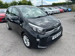 Black Used 2018 Kia Picanto 2 Hatchback | £7,299 (Fair price)