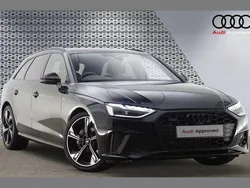 Black Used 2022 Audi A4 Black Edition Estate | £32,500