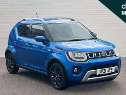 Blue Used 2021 Suzuki Ignis SZ-T Hatchback | £12,369 (Fair price)