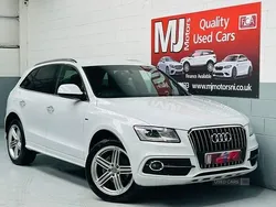 White Used 2016 Audi Q5 S-line plus SUV | £13,450 (Fair price)