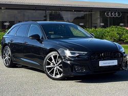 Black Used 2024 Audi A6 Black Edition Estate | £38,950 (Expensive)