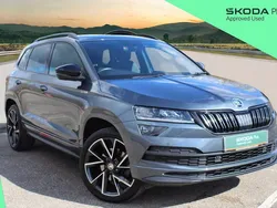 Grey Used 2022 Skoda Karoq SportLine SUV | £26,000 (Fair price)