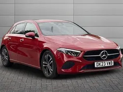 Red Used 2023 Mercedes A180 Executive Hatchback | £23,395 (Good price)