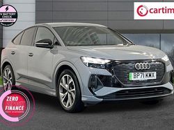 Grey Used 2022 Audi Q4 Sportback e-tron Comfort SUV | £22,500