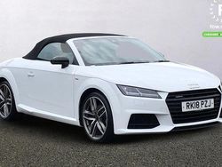 White Used 2018 Audi TT Roadster Black Edition Cabriolet | £22,499 (Fair price)