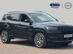 Black Used 2024 Jeep Compass Altitude SUV | £21,995 (Fair price)