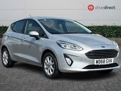 Premium paint moondust silver Used 2018 Ford Fiesta Zetec Hatchback | £10,498 (Fair price)