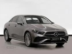 Grey Used 2024 Mercedes A250 AMG Line Premium Plus Sedan | £31,995