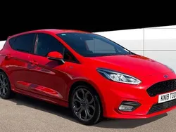 Red Used 2019 Ford Fiesta ST-Line Hatchback | £9,608 (Fair price)