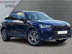 Blue Used 2025 Audi Q3 Black Edition SUV | £35,659 (Fair price)