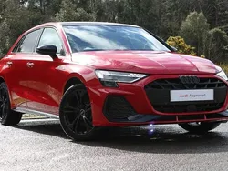 Red Used 2025 Audi A3 e-tron Black Edition Hatchback | £37,995