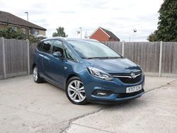Blue Used 2017 Vauxhall Zafira SRi MPV | £12,495