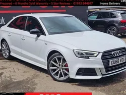 White Used 2018 Audi A3 Black Edition Sedan | £14,500 (Fair price)