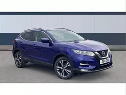 Blue Used 2018 Nissan Qashqai N-Connecta SUV | £9,113 (Fair price)
