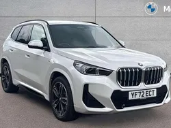 Mineral white metallic Used 2022 BMW X1 M Sport SUV | £32,775 (Fair price)