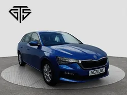 Blue Used 2021 Skoda Scala SE Technology Hatchback | £7,995 (Fair price)