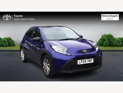 Blue Used 2024 Toyota Aygo PURE Hatchback | £12,717 (Good price)