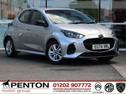 Silver Used 2024 Mazda 2 Center-Line Hatchback | £17,690 (Fair price)