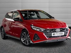 Red Used 2023 Hyundai i20 N Line Hatchback | £17,387 (Fair price)