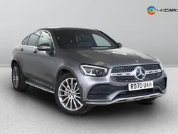 Grey Used 2020 Mercedes GLC300 AMG line Coupe | £32,375 (Good price)