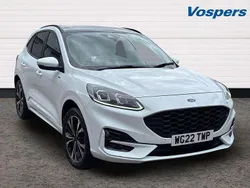 White Used 2022 Ford Kuga ST-Line X SUV | £19,900 (Fair price)