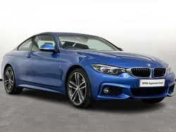 Blue Used 2018 BMW 420 M Sport Coupe | £17,700 (Fair price)