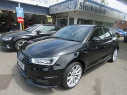 Black Used 2017 Audi A1 Sportback S-Line Hatchback | £11,888 (Fair price)