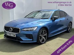 Blue Used 2020 Volvo S60 R-Design Sedan | £16,950 (Fair price)