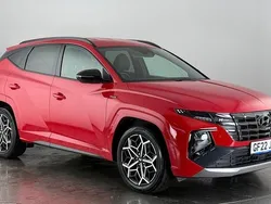 Red Used 2022 Hyundai Tucson N Line SUV | £21,000 (Fair price)